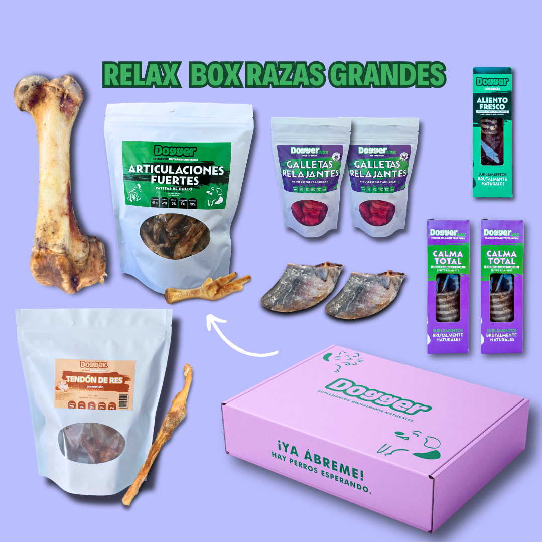 Relax Box Razas Grandes - Reduce su estrés
