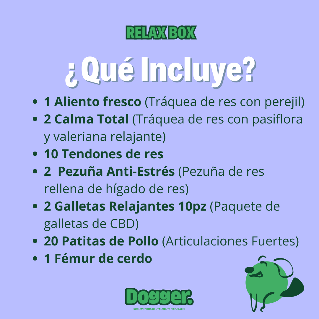 Relax Box Razas Grandes - Reduce su estrés