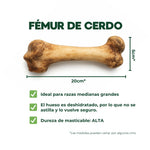 Cargar imagen en el visor de la galería, Fémur de Cerdo Deshidratado
