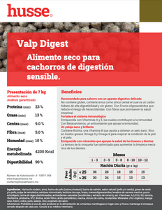 Croquetas Husse Valp Digest - Cachorros y Madres Gestantes